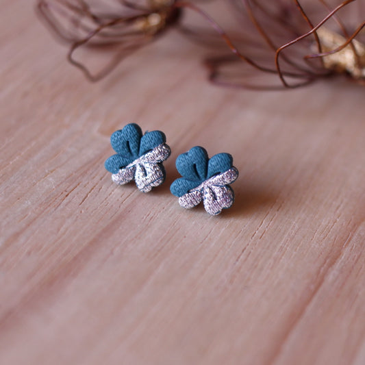 Orecchini Lobo Fiore Bosco Incantato (Verde)