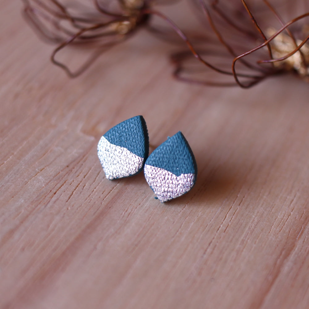 Orecchini Lobo Goccia Bosco Incantato (Verde)